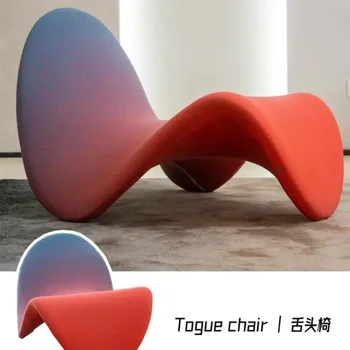Lusta egyetlen személy kanapé tervező, nappali, erkély, hazug nyelved szék szabadidő kreatív online celeb ins szél egyetlen szék