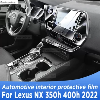 A Lexus NX 350h 400h 2022 Sebességváltó Panel Navigációs Autóipari Belső Képernyőn TPU Védőfólia Takarja Anti-Semmiből Matrica