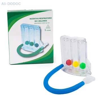 3 Golyó, Légzés Fejt Légzésfunkció Javítása Edző Légúti Spirometria
