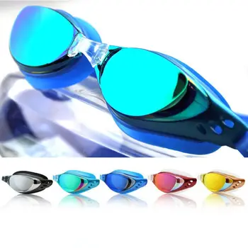 Hordozható Unisex Vízálló Ultrakönnyű Galván Védőszemüveg Úszás Úszás Szemüveg Állítható Felnőttek A Gyerekek Úszni Szemüveg