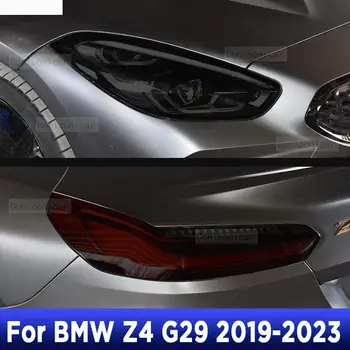 A BMW Z4 G29 2019-2023 Autó Külső Fényszóró Anti-semmiből Első Lámpa Árnyalat TPU Védőfólia Takarja Javítás, Tartozékok
