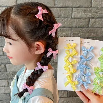 Mini Lány hajcsat Kis Hajtű Gyermekek hajcsat Bowknot Hajtű Női Haj Tartozékok koreai Stílus Fejfedőt