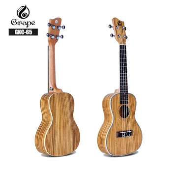 GKC-65 Meleg eladási Zebra Fa kína ukulele nagykereskedelmi