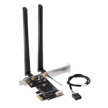 Adapter Fórumon M. 2 NGFF, hogy a PCI-E ConverterBluetooth-kompatibilis hálózati Kábel Tartós D5QC