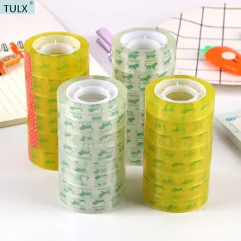 TULX ragasztószalag csomagoló szalag átlátszó szalagot egyéni csomagoló szalag cinta adhesiva transparente világos szalag