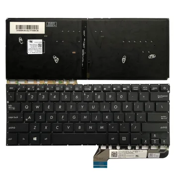 Új Háttérvilágítású MINKET Thai Billentyűzet Asus ZenBook UX430 UX430u UX430ua UX430uq UX430un Series Laptop Fekete angol TI