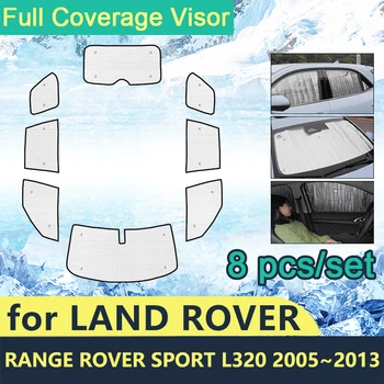 Teljes Borító Napernyők, Hogy A Land Rover Range Rover Sport L320 2005~2013 Autó Szélvédő Tartozékok Napvédő Vászon 2012 2011