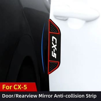 4db Mazda Cx5 Cx-5 Autó Anti-collision Szalag karcálló ajtót Tál Gumi Ctrip Visszapillantó Tükör Védő Szalag
