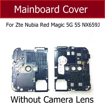 A ZTE Nubia Vörös Mágia 5G 5S NX659J Alaplap, Alaplap, USB Töltő Testület Fedél nélkül, a Kamera Lencséje Repalcement Alkatrészek