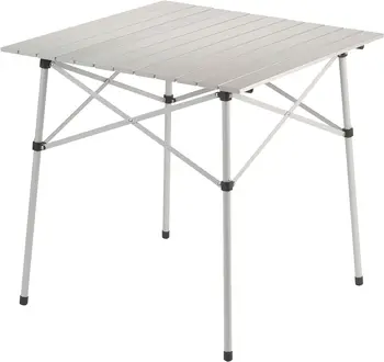 Kültéri Kompakt, Összecsukható Asztal, Masszív Alumínium Kemping Asztal Snap-Együtt Design, Ülések 4 & Carry Bag Tartalmazza; Nagy 