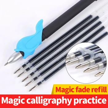 1+10/DB Magic Pen Auto Eltűnik Eltűnik Tinta Törölhető Zselés Toll Szett Kalligráfia Testület Kézírás Gyakorlatban a Diákok, Papíráru