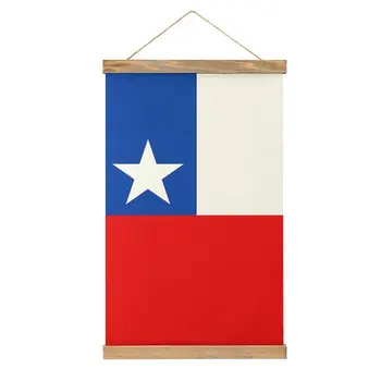 Zászló Chile Vászon Lógó Képet a Klasszikus Kép, Konyha, Jármű Dekoráció Menő Stílus hang Kép