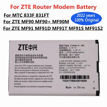 2022 Év Li3723T42P3h704572 4G Wifi Router, Modem Akkumulátor ZTE MF91 MF90 MF90+ MF90M MF91D MF91T MF91S MF91S2 MTC 833F 831FT