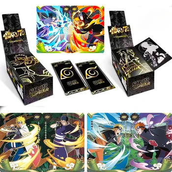 KAYOU Eredeti Naruto Kártya Doboz Anime Ábra Örökölt Gyűjtemény Kártyák Booster Pack Ninja Kor Különleges Csomag Sasuke Flash Kártyák