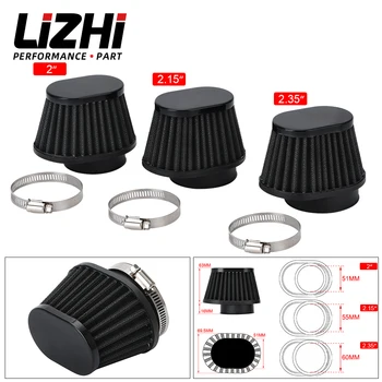 LIZHI - Motor Levegő Szűrő-60mm 55mm 54mm 51mm 50mm Univerzális Motor, Autó, mini bike Hideg Levegő beáramlását Nagy Áramlási Kúpos Szűrő
