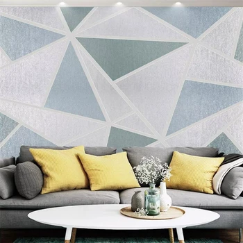 wellyu cucc de parede 3D saját háttérképet Északi modern, geometrikus absztrakt minimalista háttér falat díszítő festés