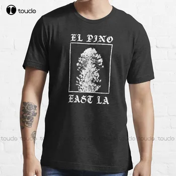 El Pino Kelet-Los Angeles A Fenyőfa T-Shirt Edzés Pólók Női Harajuku Streetwear Új Népszerű Légáteresztő Pamut Xs-5Xl Új