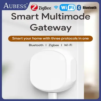 Tuya 3-az-1-ZigBee WIFI Bluetooth-compatibleMulti-mód Okos Átjáró Hub Smart Home hangvezérlés Munka Alexa, a Google Haza