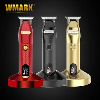 WMARK NG-203 Szakmai Újratölthető Clipper a Felelős Állni 6500 RPM Arany, vagy Fekete Színű Ház Haj Nyíró