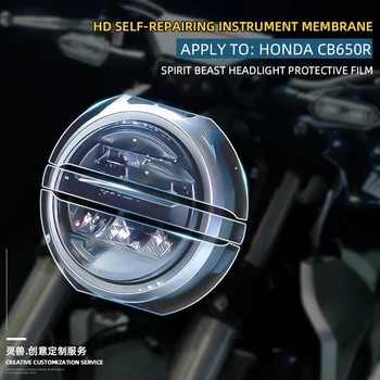 Szellem, Szörny Retro Motor Füst Ködlámpa Fényszóró HD film Anti-semmiből védelem TPU Matrica Tartozékok Honda CB650R